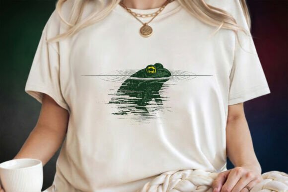 Bring Humor to Your Projects with a Swimming Frog PNG