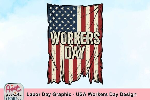 Labor Day Graphic: USA Workers Day Design